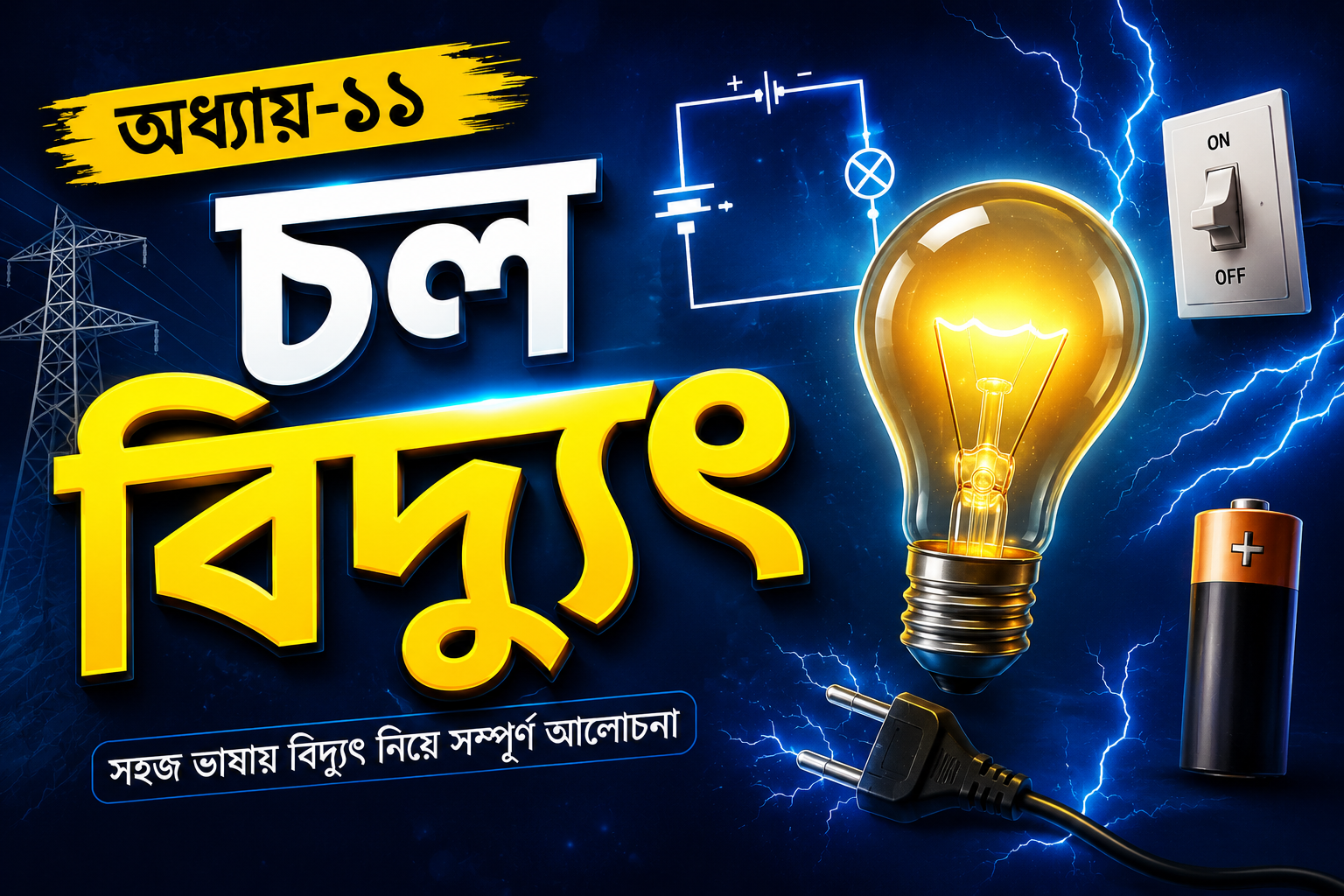 অধ্যায় ১১ : চল বিদ্যুৎ